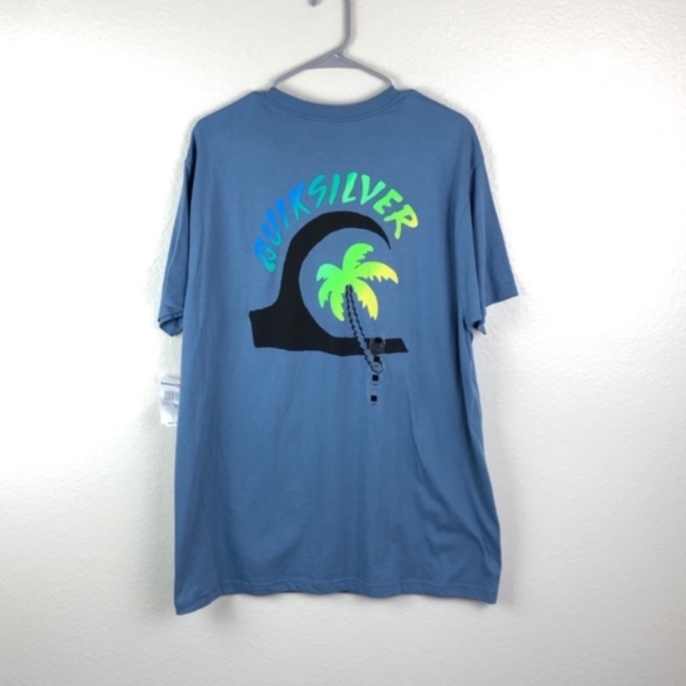 Quicksilver Palm Tree Graphic Tee